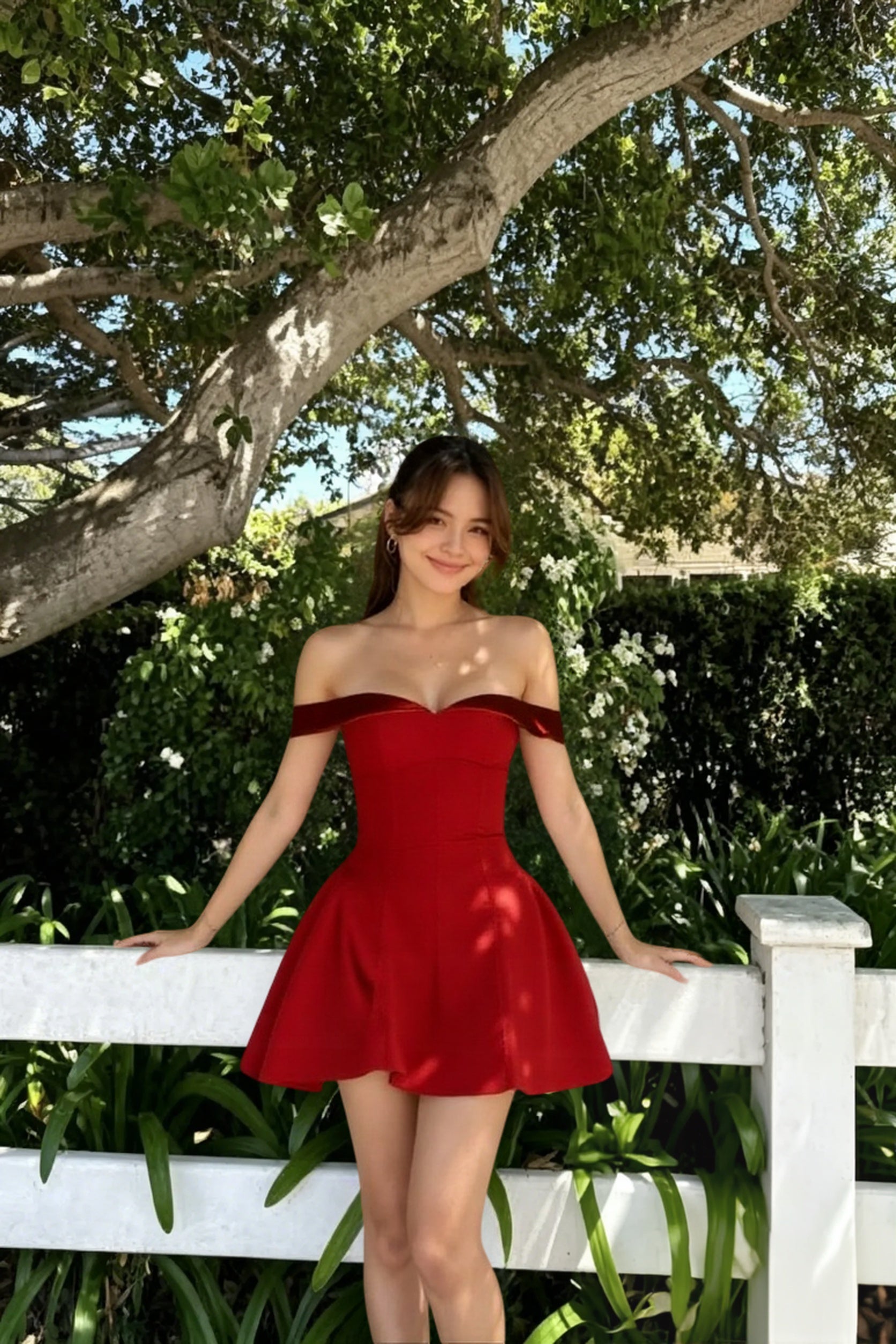 Off Shoulder Mini Dress