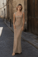 Sequin Rhinestone Bodycon Party Dress