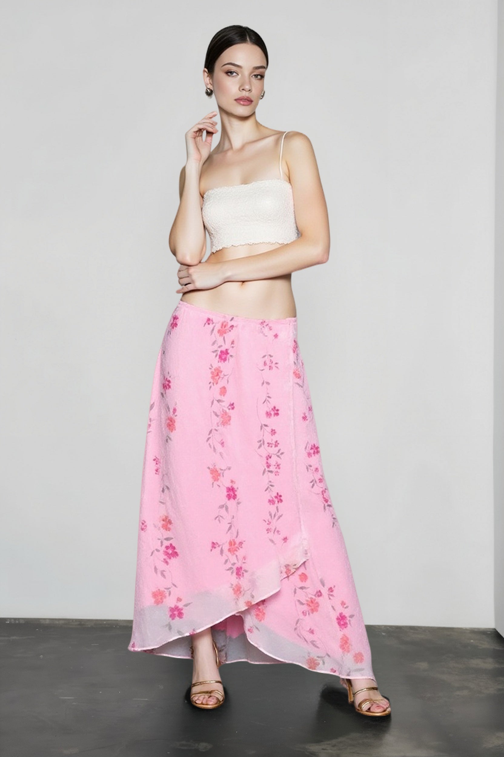 Sheer Mesh Lightweight Vacation Skirt