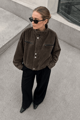 Denim Workwear Cropped Jacket