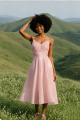 Luxurious Long Formal Party Elegant Evening Midi Dress