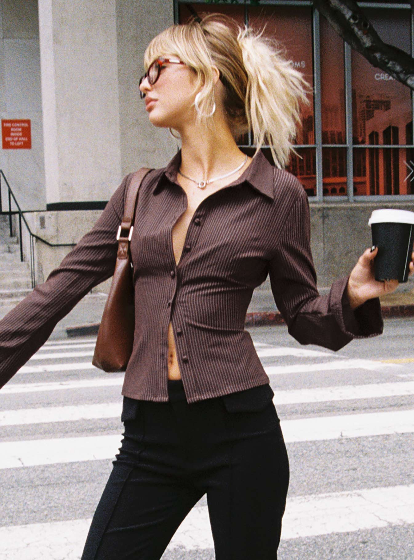 Anni Pinstripe Shirt