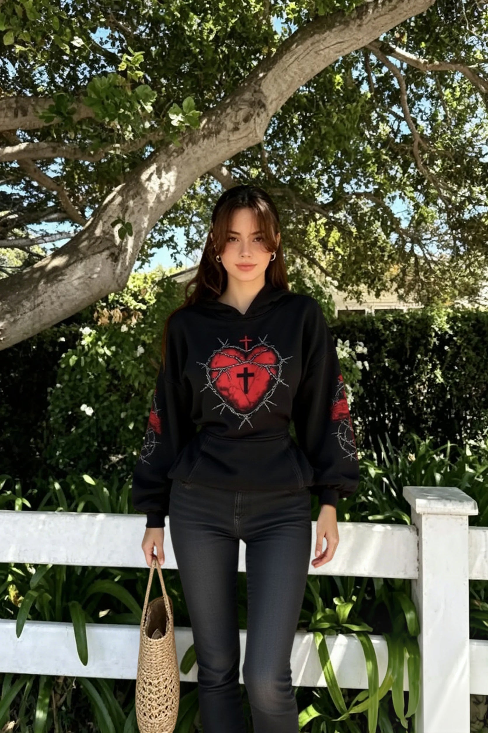 Retro Streetwear Graphic Hoodie