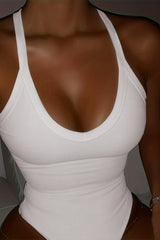 Niche Design Trendy Slim Tapered Bodysuit