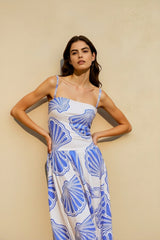 Loose Fit Linen Relaxed Vacation Dress