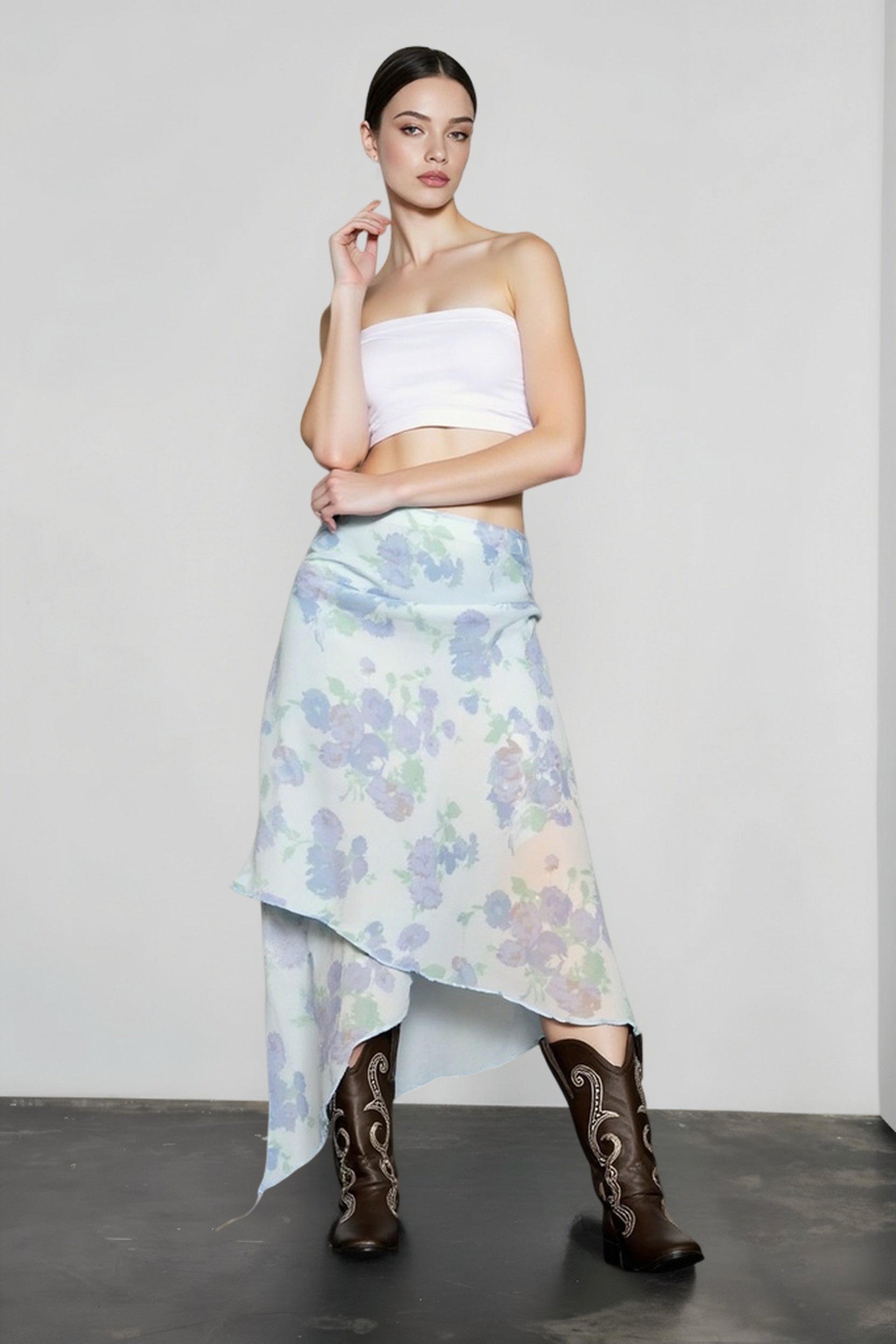 Sheer Mesh Lightweight Vacation Skirt