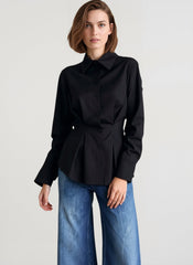 Luxe Tailored Collared Blouse