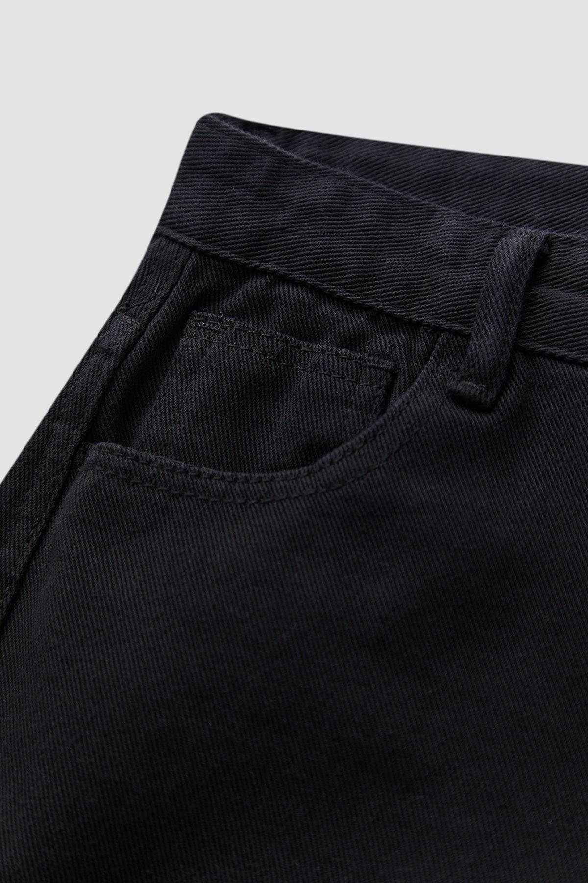 Cut Out Zip Up Straight Leg Casual Pants