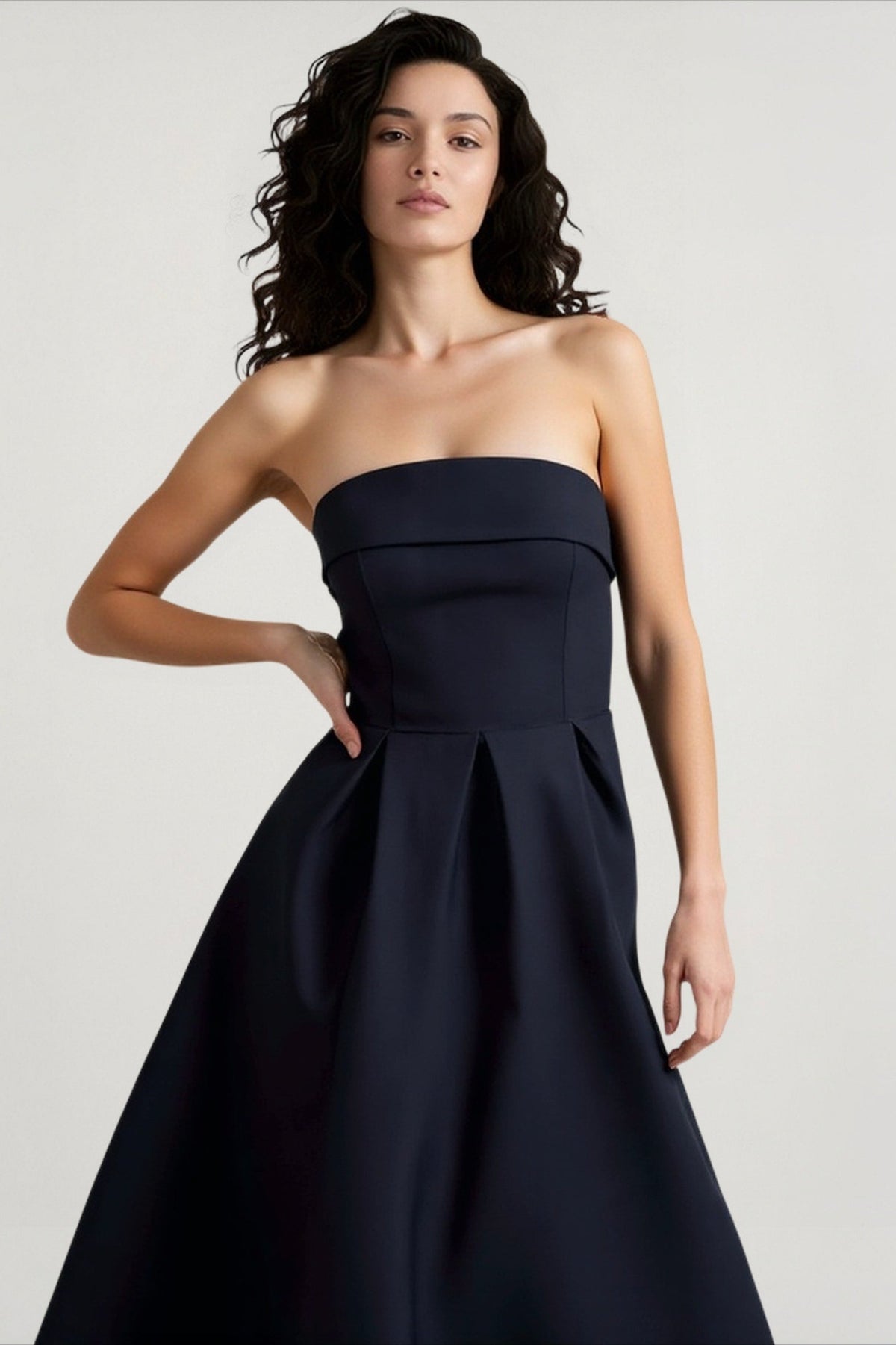 Bandage Strapless Party Dress