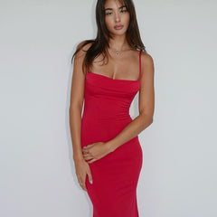 Scoop Neck Maxi Dress