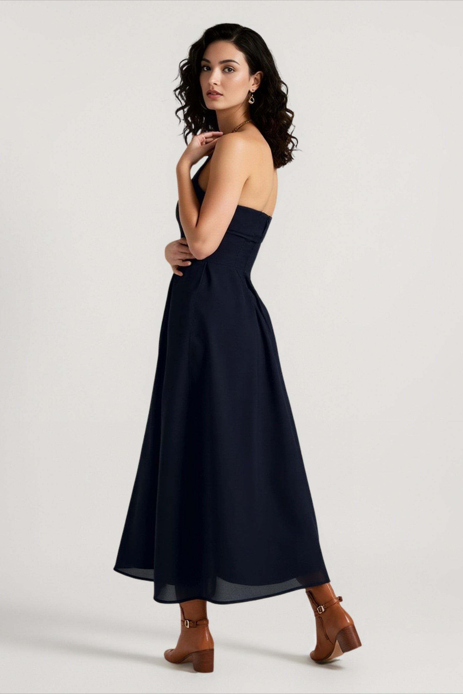 Bandage Strapless Party Dress