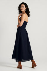 Bandage Strapless Party Dress