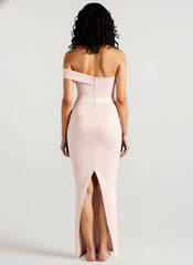 Beaded Bustier Evening Prom Dress