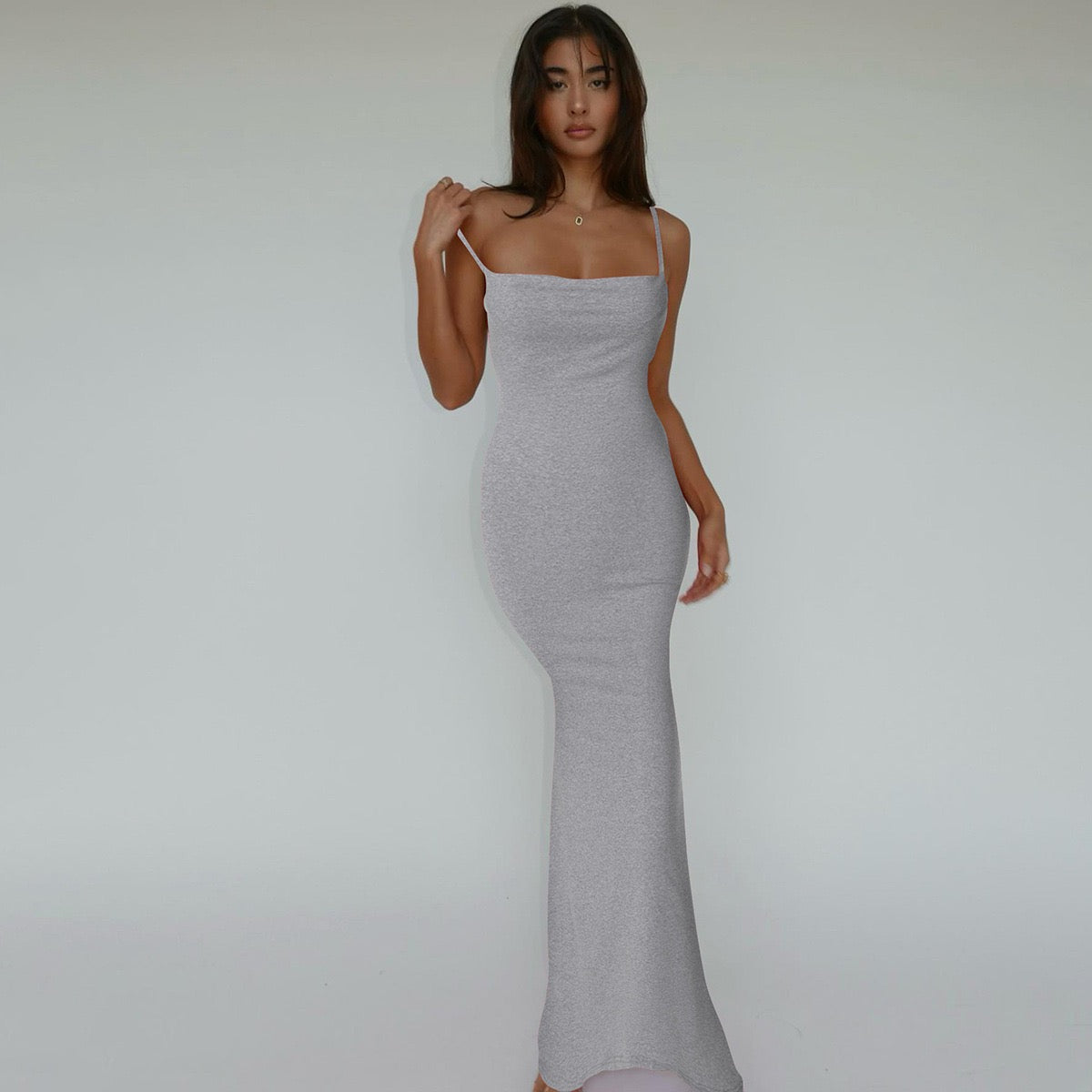 Scoop Neck Maxi Dress