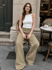 Vintage Draped Cuffed Cargo Pants