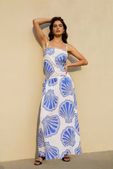 Loose Fit Linen Relaxed Vacation Dress