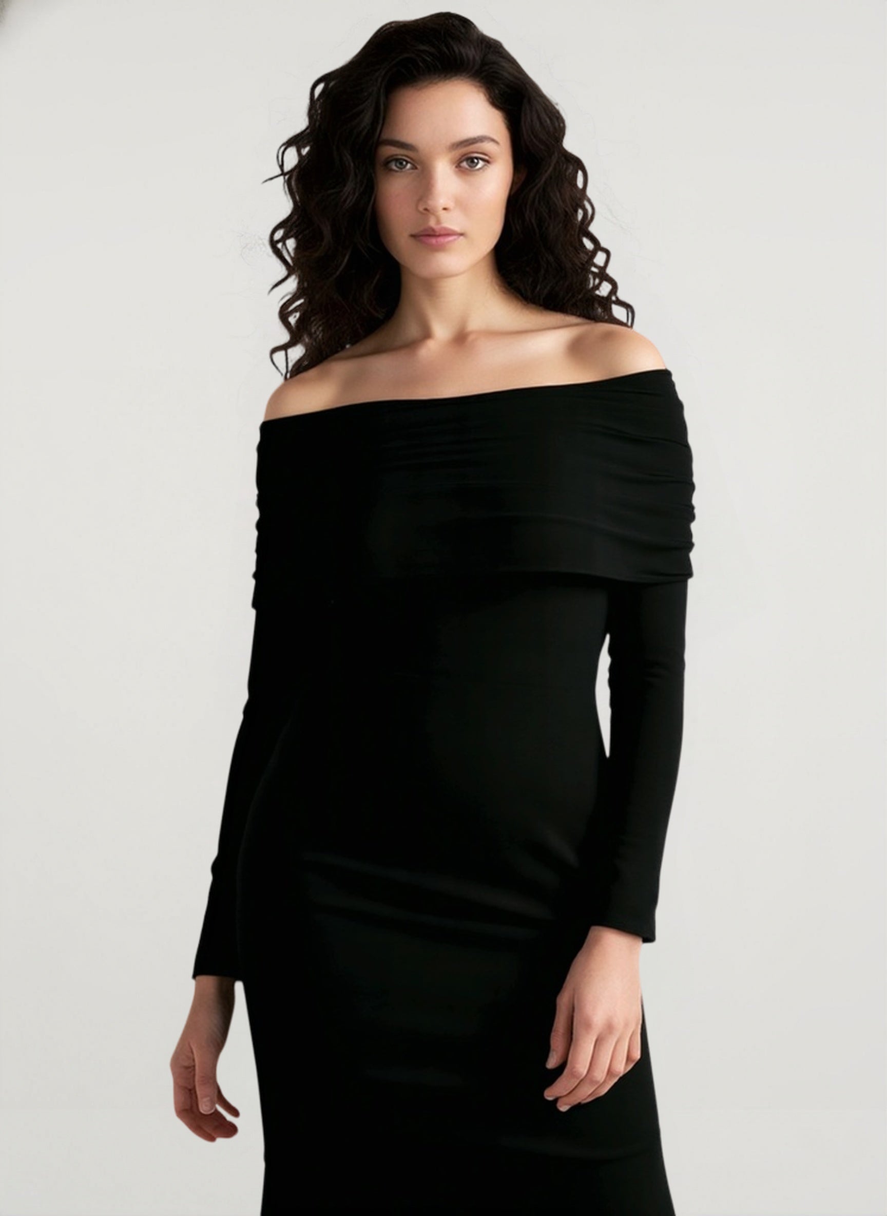 Off Shoulder Ruched Bodycon Formal Dress