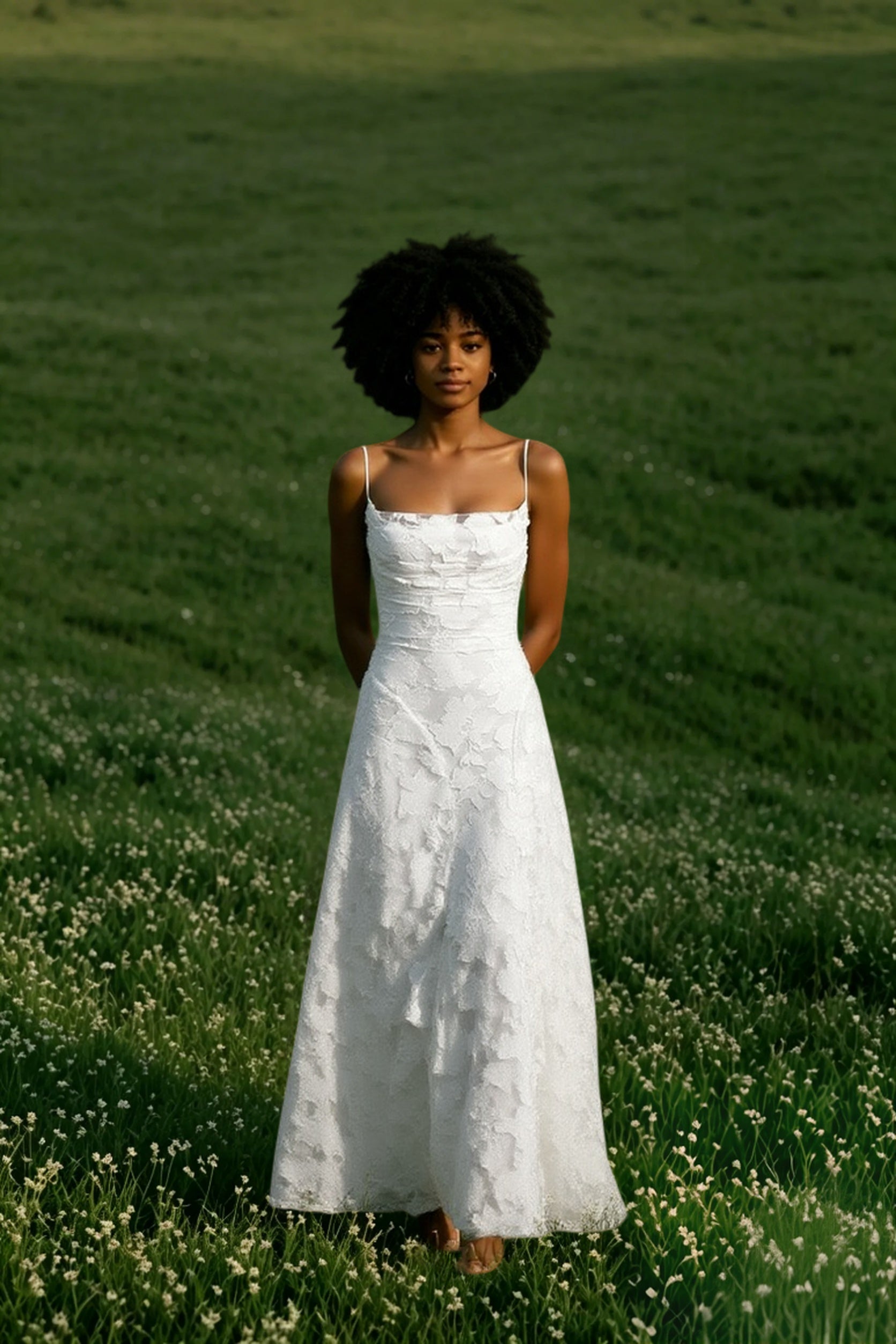 Backless Chiffon Maxi Dress