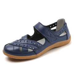 Alegria Women's Flat Leather Loafer Shoes