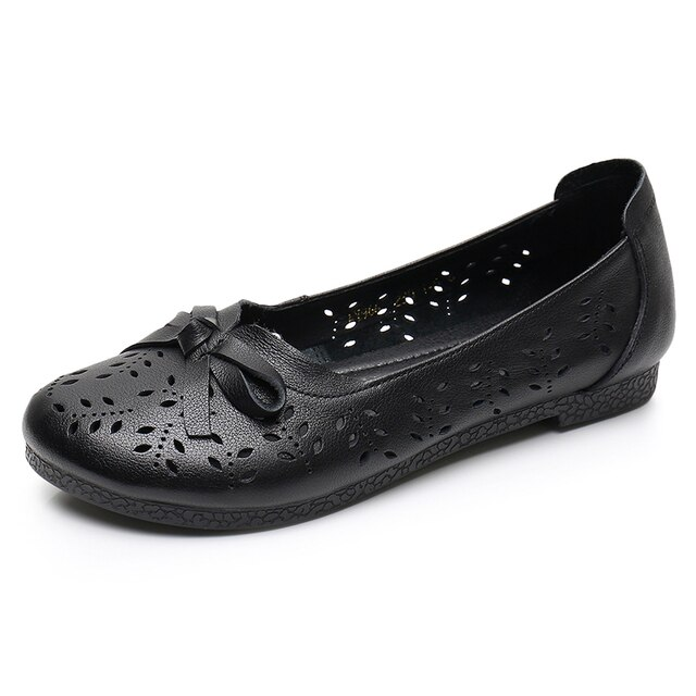 Alexa Women's Flat Black Shoes