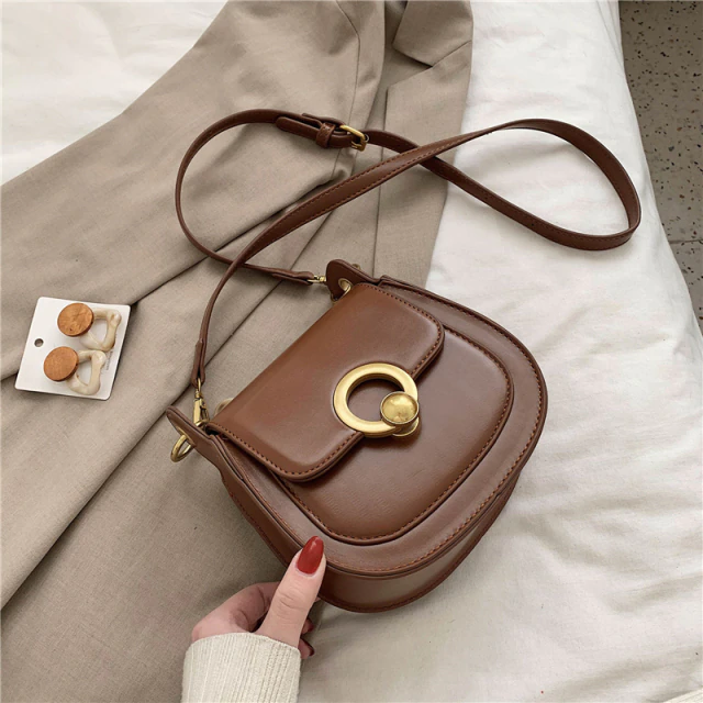 Baldez Women's Handbag Solid Color Leather Bags