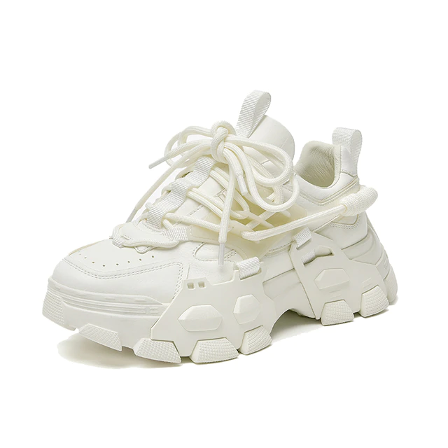 Barbara Women's Leather Platform Sneaker