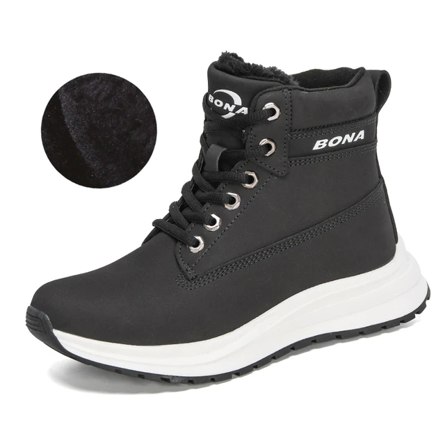 Basilio Women's High Quality Plush Warm Sneaker