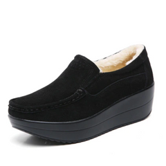 Beth M8 Women's Suede Platform Shoes