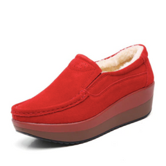 Beth M8 Women's Suede Platform Shoes