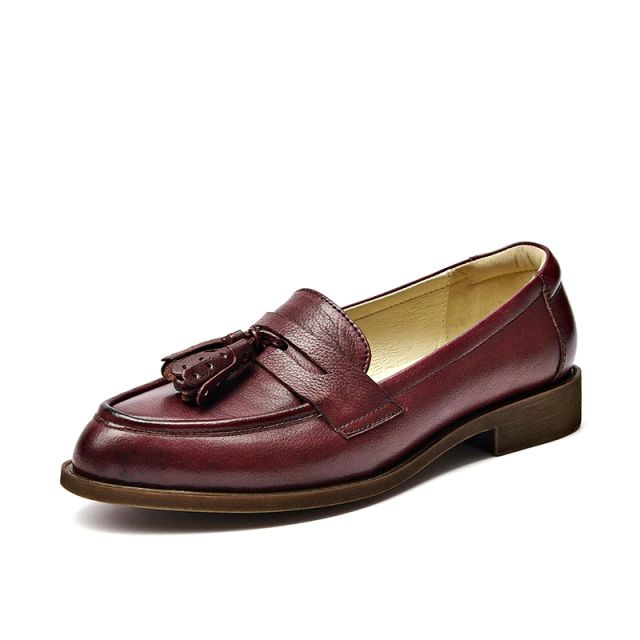 Billy Women's Leather Loafer Shoes