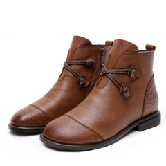 Deva Women's Leather Booties