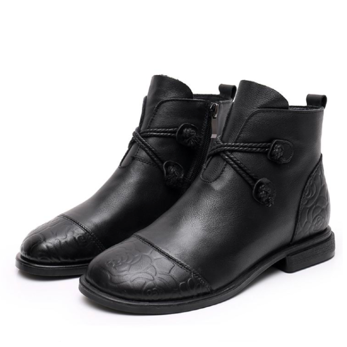 Deva Women's Leather Booties