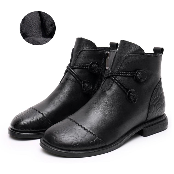 Deva Women's Leather Booties