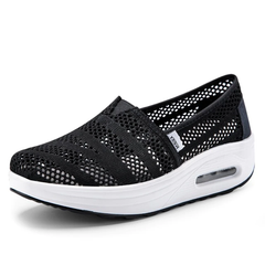 Caridad Women's Comfortable Walking Canvas Platform Shoes