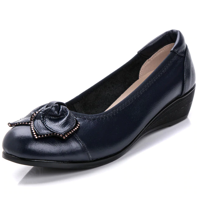 Denise Women's Loafer Black Shoes