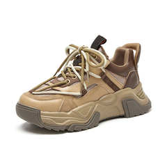 Dimou Women's Mesh Platform Sneakers