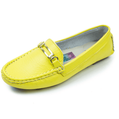 ViteliWomen's Loafer Yellow Shoes