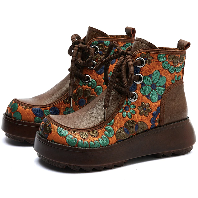 Enriqueta Women's Lace Up Booties