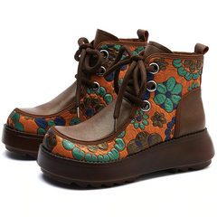 Enriqueta Women's Lace Up Booties