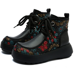 Enriqueta Women's Lace Up Booties