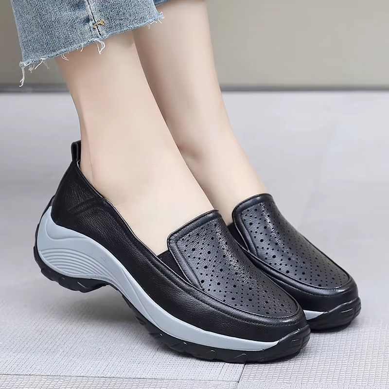 Yanny Women's Platform Light Loafers