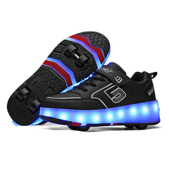 Gezzy Unisex Kids' Roller Sneaker