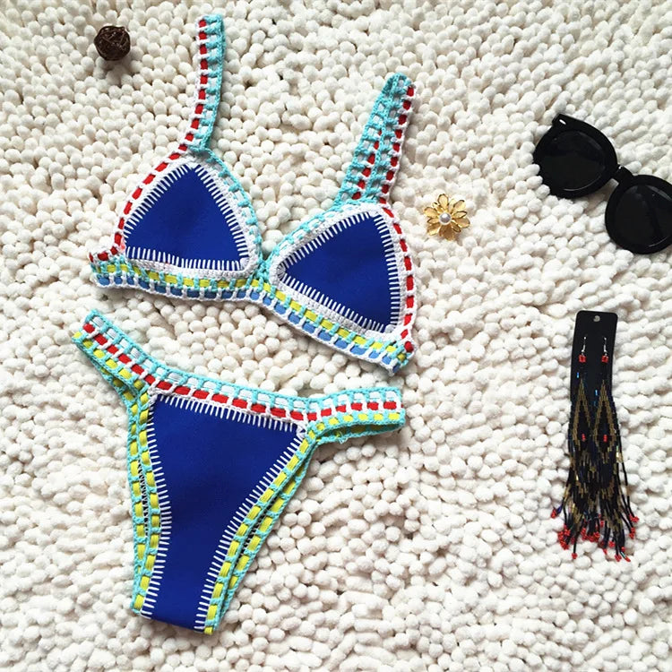 Handmade Crochet Knit Swimwear