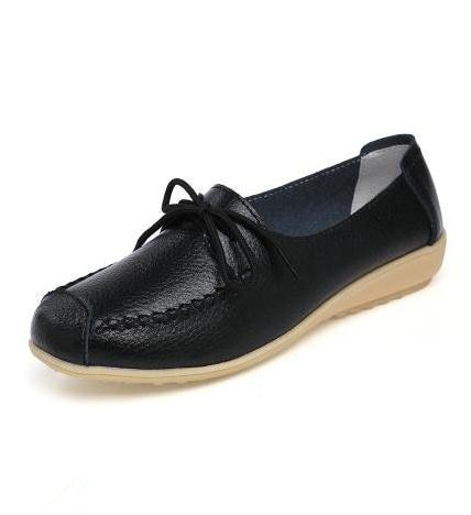 Katalina Women's Flat Leather Loafer Shoes
