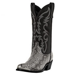 Lander Unisex Iron Head High Heel Boots