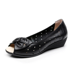 Lennys Women's Butterfly Knot Wedge Sandal