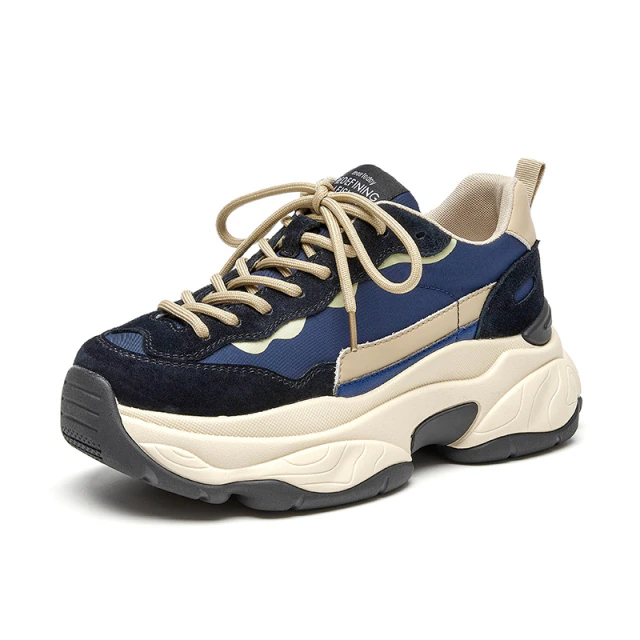 Levi Women's Suede Leather Platform Sneaker