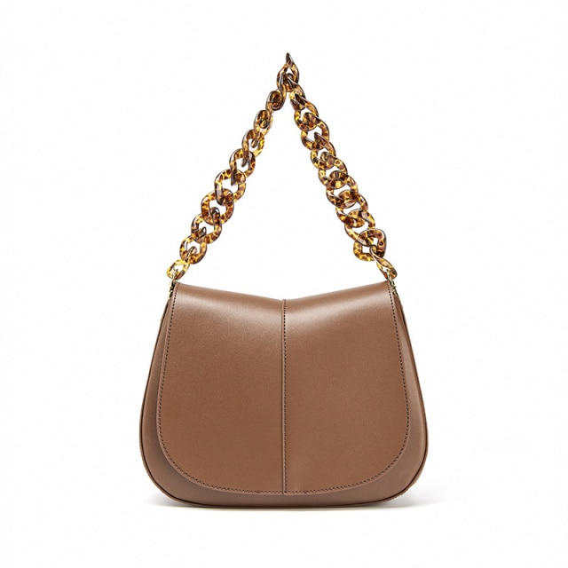 Loren Women's Leather Handbag With Chain