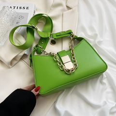 Lucho Women's Leather Handbag With Chain