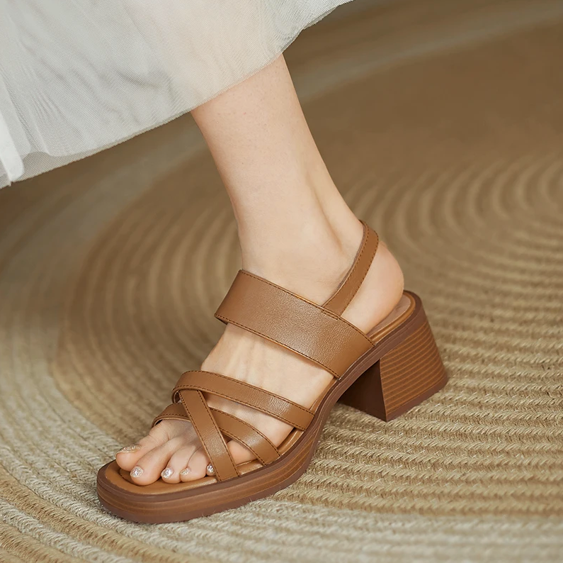 Marena Women's Square Heel Sandal